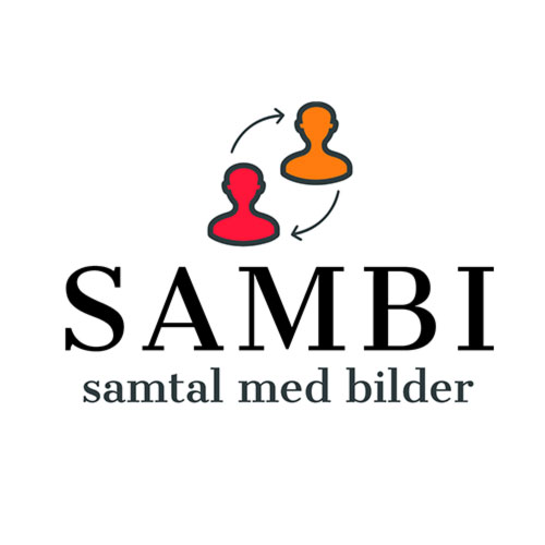 SAMBI samtal med bilder, logotyp.