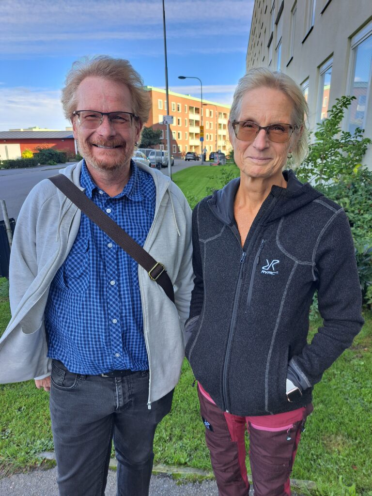 Kristofer Kruuse och Ingela Ljunggren Törnblad